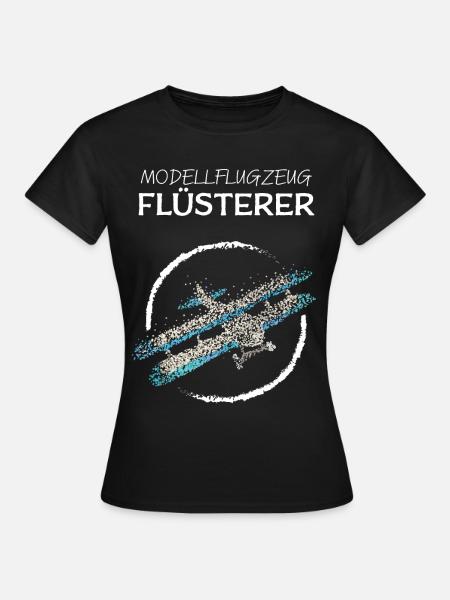 Modellflugzeug Modellflieger Modellbau - Frauen T-Shirt - Schwarz