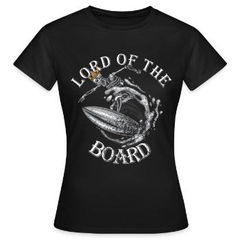 Lord du Conseil d’administration - T-shirt Femme - noir - Devant - AI Model Female 172 dark (172cm)