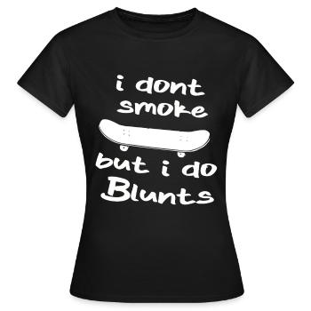 Skater Skateboard Cadeau Halfpipe Sk8 Ollie - T-shirt Femme - noir - Devant - AI Model Female 172 dark (172cm)