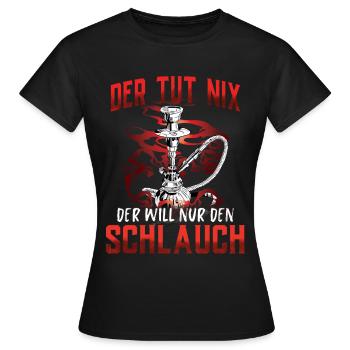 Shisha - Frauen T-Shirt - Schwarz - Vorne - AI Model Female 172 dark (172cm)