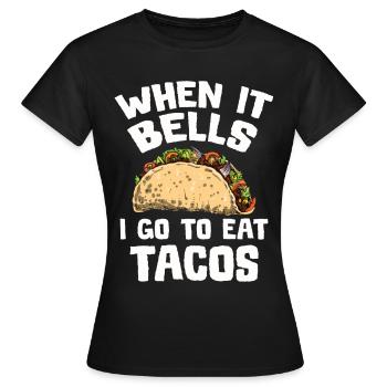 Taco Tuesday Torero Salsa Latino Mexican Nacho - Women's T-Shirt - black - Front - AI Model Female 172 dark (172cm)