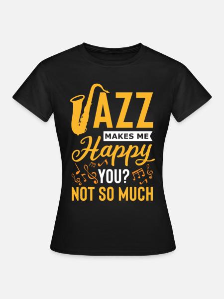 Jazz - T-shirt Femme - noir