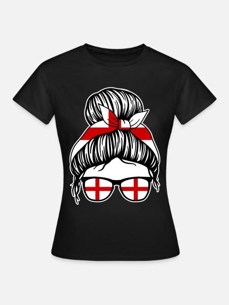 Engländer Englisches England - Frauen T-Shirt - Schwarz