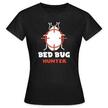 Kammerjäger I Ungeziefer Motiv für - Frauen T-Shirt - Schwarz - Vorne - AI Model Female 172 dark (172cm)