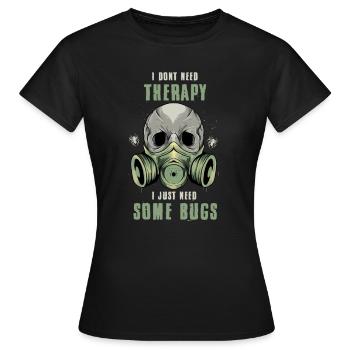 Kammerjäger I Ungeziefer Motiv für - Frauen T-Shirt - Schwarz - Vorne - AI Model Female 172 dark (172cm)