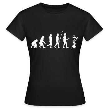 Narguilé - T-shirt Femme - noir - Devant - AI Model Female 172 dark (172cm)