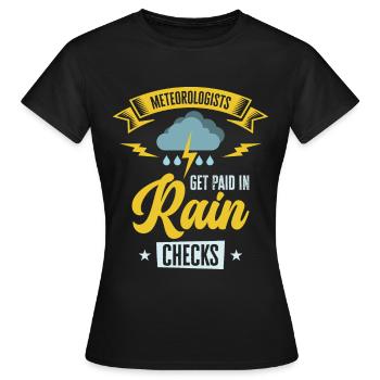 Storm Hunter Tornados Storm Chaser Cadeau - T-shirt Femme - noir - Devant - AI Model Female 172 dark (172cm)