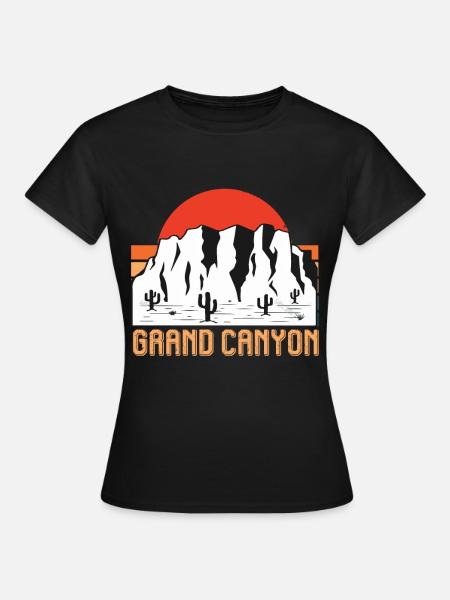 Grand Canyon Arizona Nationalpark Wüste - Frauen T-Shirt - Schwarz