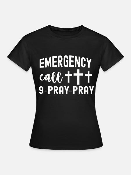 Christen Religion Evangelisch Bibel Jesus Kirche - Frauen T-Shirt - Schwarz