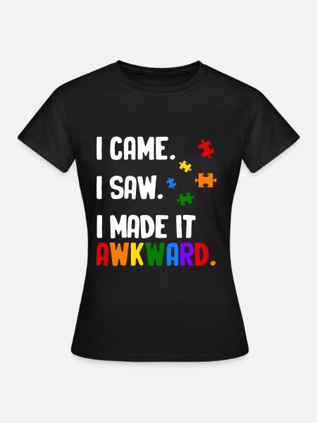 Autismus - Frauen T-Shirt - Schwarz
