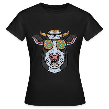 Autistic Autism Autistic - Women's T-Shirt - black - Front - AI Model Female 172 dark (172cm)