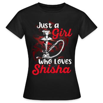 Narguilé - T-shirt Femme - noir - Devant - AI Model Female 172 dark (172cm)