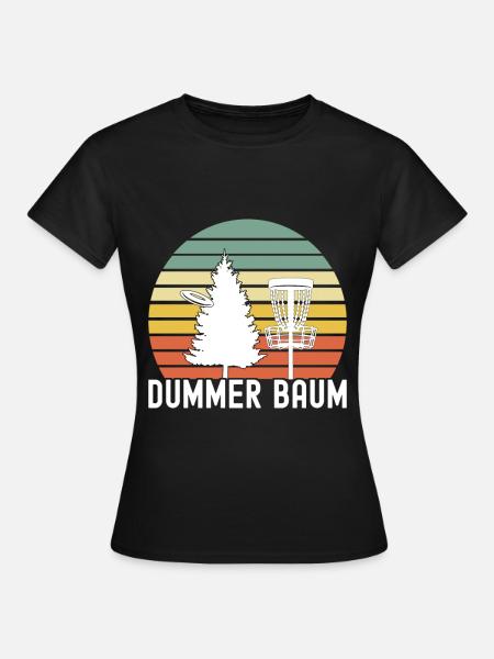 Disc Golf Disc Golfer - Frauen T-Shirt - Schwarz