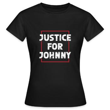 Pour Johnny - T-shirt Femme - noir - Devant - AI Model Female 172 dark (172cm)