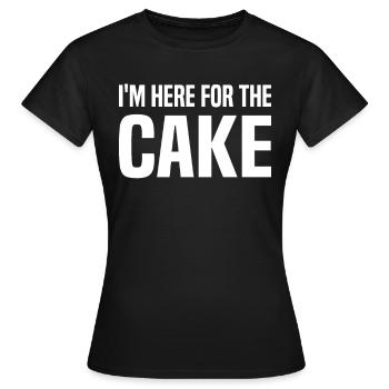 Fête de mariage Gâteau de mariage - T-shirt Femme - noir - Devant - AI Model Female 172 dark (172cm)