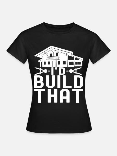 Architekt Architektur - Frauen T-Shirt - Schwarz