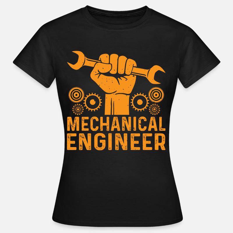 Mechanics Engineer Mechanical Engineering - Women's T-Shirt - black