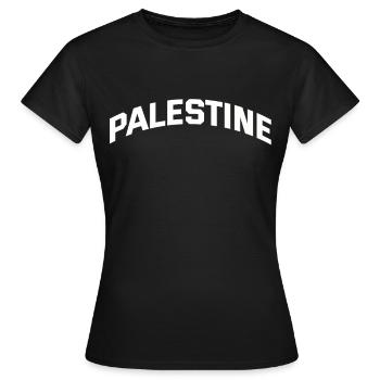 Palestine Cadeau Gratuit Palestine Bande de Gaza - T-shirt Femme - noir - Devant - AI Model Female 172 dark (172cm)
