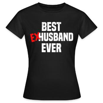 Scheidung Trennung Ehe Ex Scheidungsparty - Frauen T-Shirt - Schwarz - Vorne - AI Model Female 172 dark (172cm)