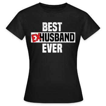 Scheidung Trennung Ehe Ex Scheidungsparty - Frauen T-Shirt - Schwarz - Vorne - AI Model Female 172 dark (172cm)