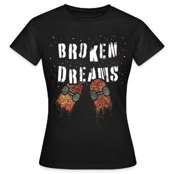 Skater Skateboarder Skaten Halfpipe Skatepark - T-shirt Femme - noir - Devant - AI Model Female 172 dark (172cm)