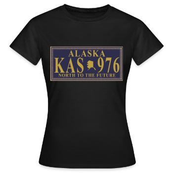 Alaska - Women's T-Shirt - black - Front - AI Model Female 172 dark (172cm)