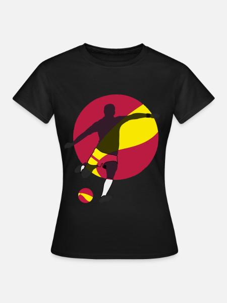 Football,Spain - Women's T-Shirt - black