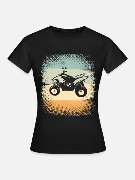 Quad ATV Offroad Quad Rijders - Vrouwen T-shirt - zwart