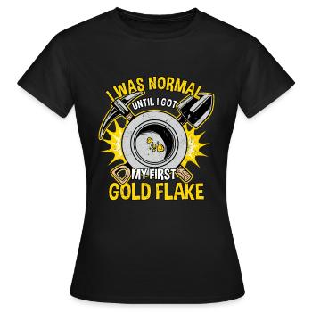 Chercheurs d’or Chercheurs d’or Chercheurs d’or Chercheurs d’or - T-shirt Femme - noir - Devant - AI Model Female 172 dark (172cm)