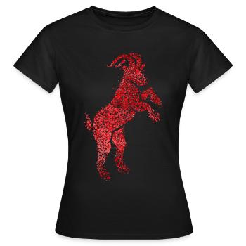 Carnaval Cologne Confetti Kölle Confetti Jeck Narr - T-shirt Femme - noir - Devant - AI Model Female 172 dark (172cm)