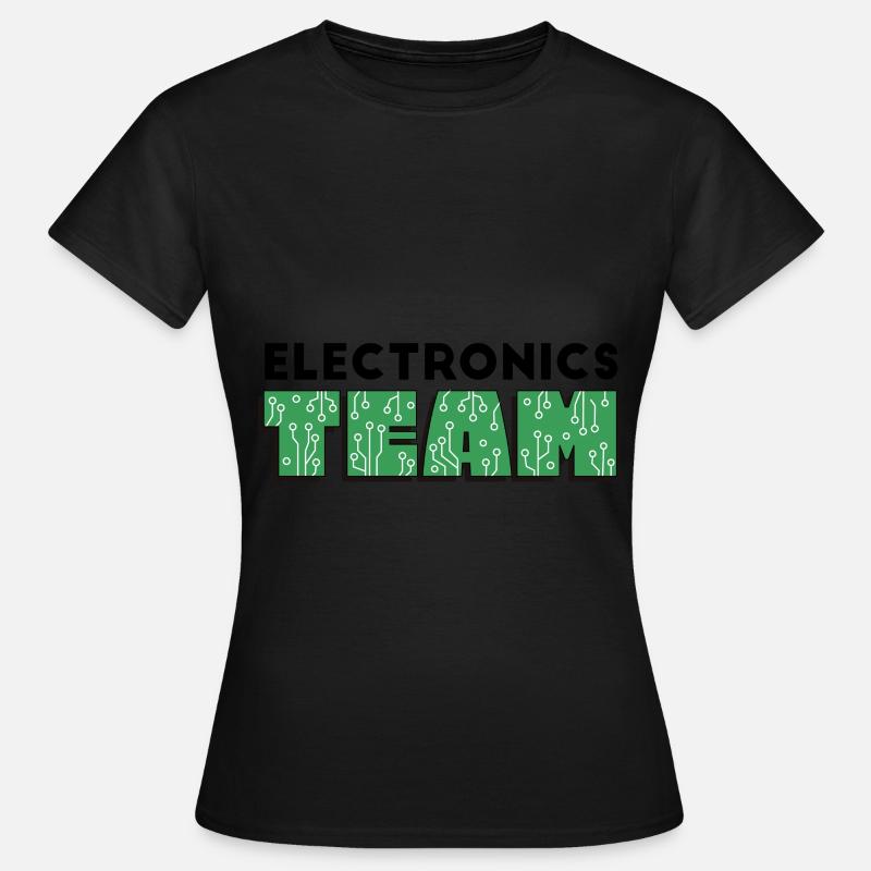 Programmer - electronics TEAM - Women's T-Shirt - black