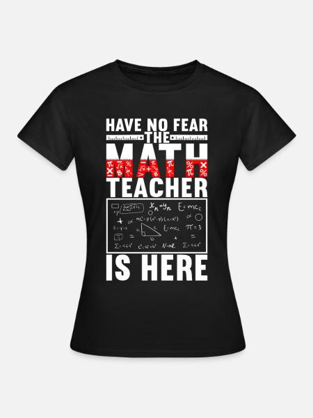 Mathe Mathelehrer - Frauen T-Shirt - Schwarz
