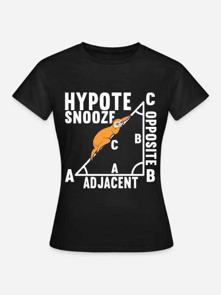 Mathe Mathelehrer - Frauen T-Shirt - Schwarz