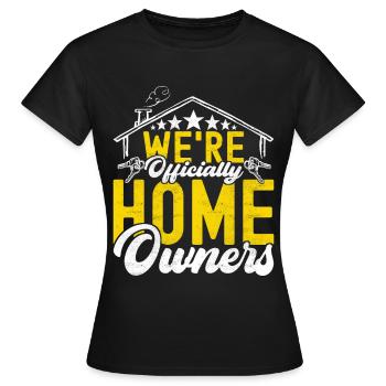 Homeowners Home Purchase - Women's T-Shirt - black - Front - AI Model Female 172 dark (172cm)