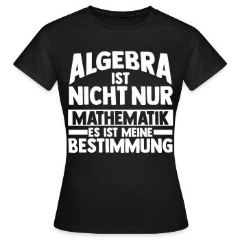 Mathematik Mathe Rechnen Algebra - Frauen T-Shirt - Schwarz - Vorne - AI Model Female 172 dark (172cm)