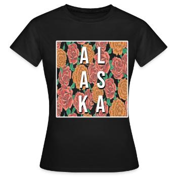 Alaska - Women's T-Shirt - black - Front - AI Model Female 172 dark (172cm)