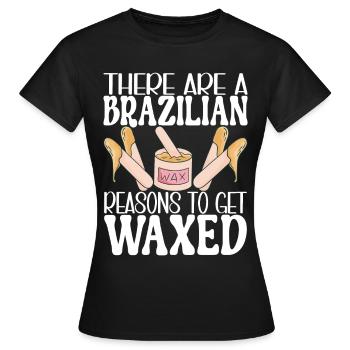 Kosmetikerin Kosmetik - Frauen T-Shirt - Schwarz - Vorne - AI Model Female 172 dark (172cm)