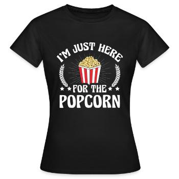Je suis seulement en faveur de la - T-shirt Femme - noir - Devant - AI Model Female 172 dark (172cm)