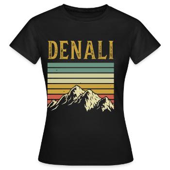 Alaska - Women's T-Shirt - black - Front - AI Model Female 172 dark (172cm)