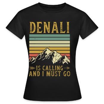 Alaska - Women's T-Shirt - black - Front - AI Model Female 172 dark (172cm)