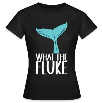 Whale Watchers - Women's T-Shirt - black - Front - AI Model Female 172 dark (172cm)