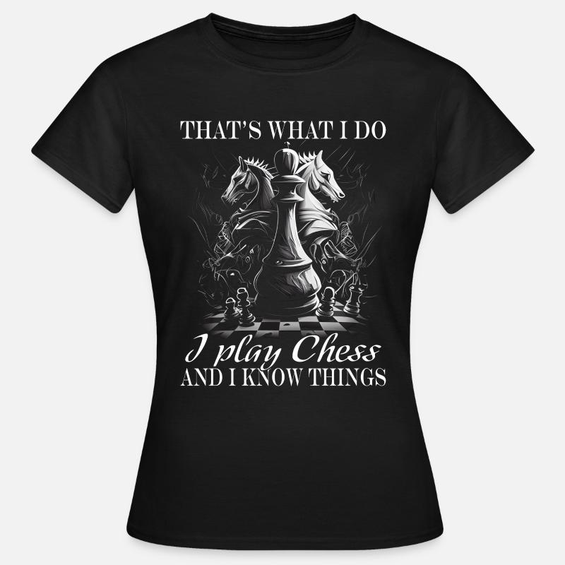Chess - Chess player - Women's T-Shirt - black