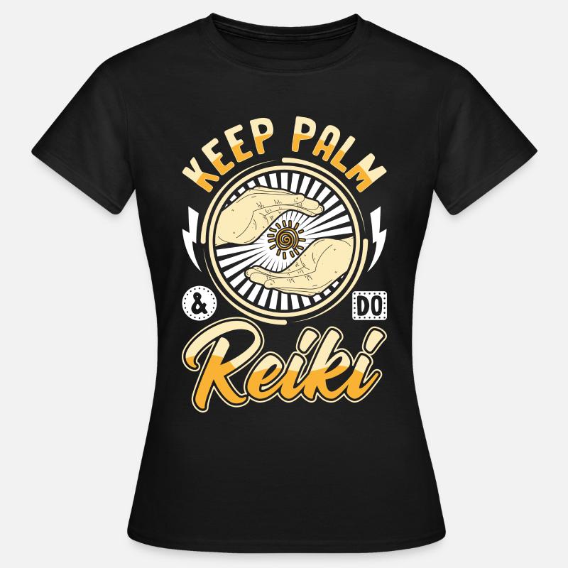 Reiki Practitioners & Reiki Master - Women's T-Shirt - black