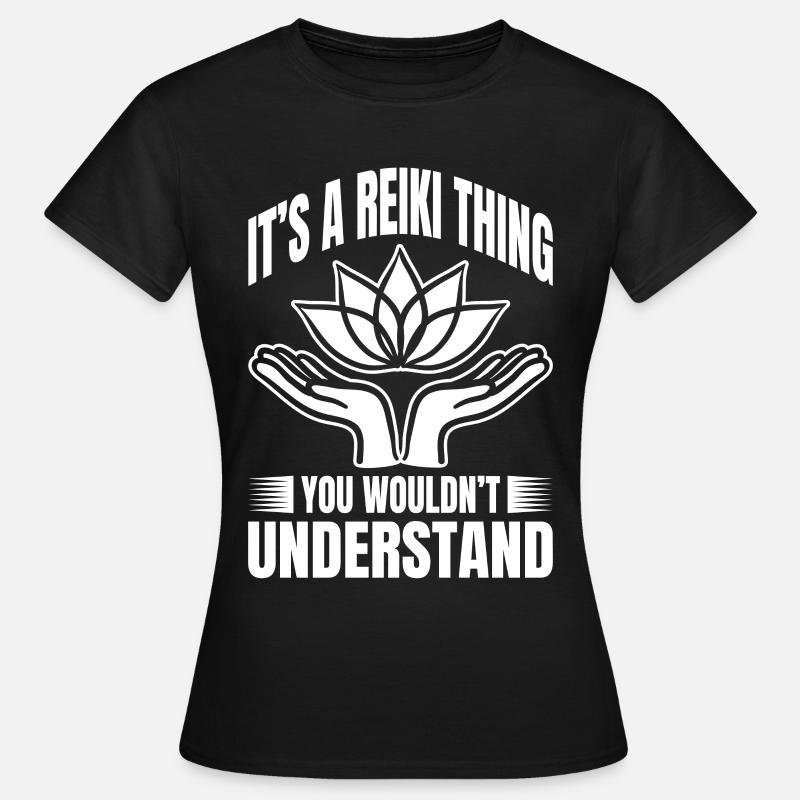 Reiki Practitioners & Reiki Master - Women's T-Shirt - black