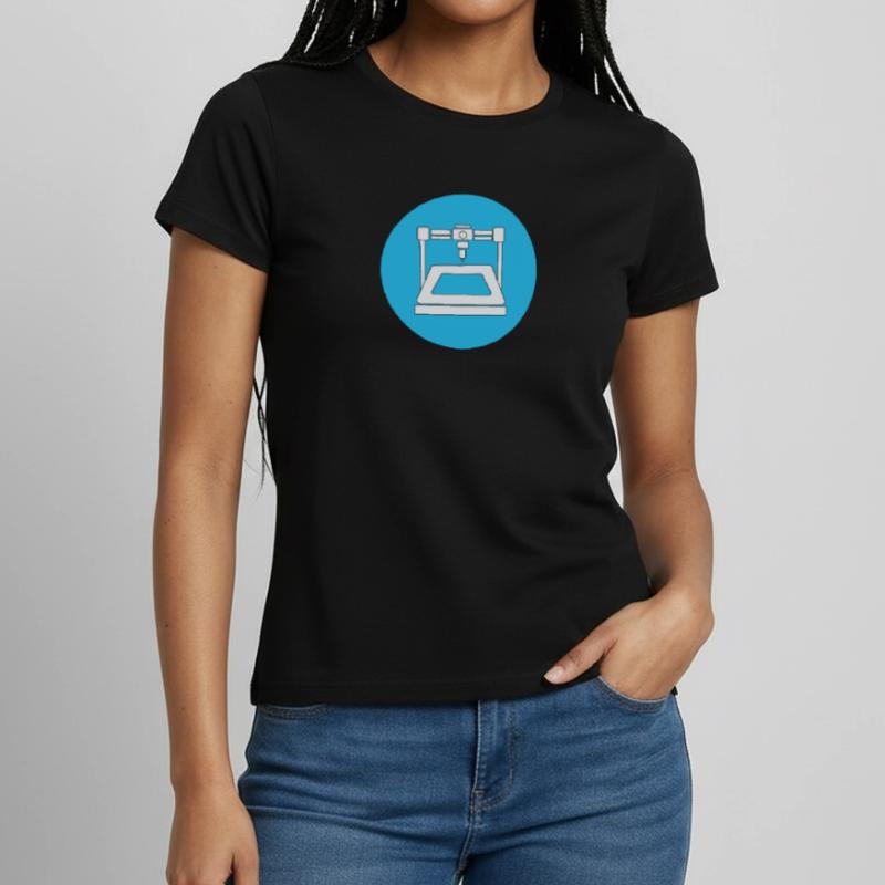 Impression 3D Impression CAD PLA Filament Impression 3D T-shirt Femme