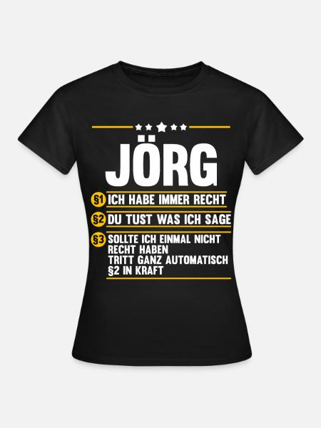 Jorg - Frauen T-Shirt - Schwarz