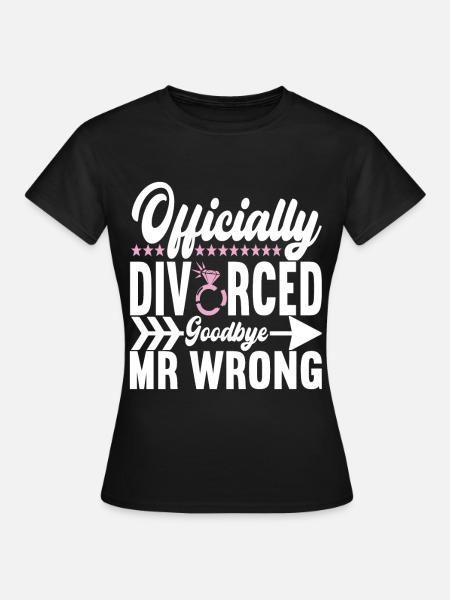 Scheidung Geschieden - Frauen T-Shirt - Schwarz
