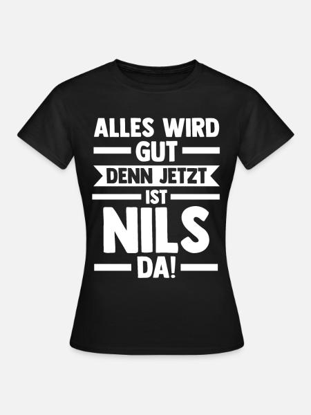 Nils - Frauen T-Shirt - Schwarz