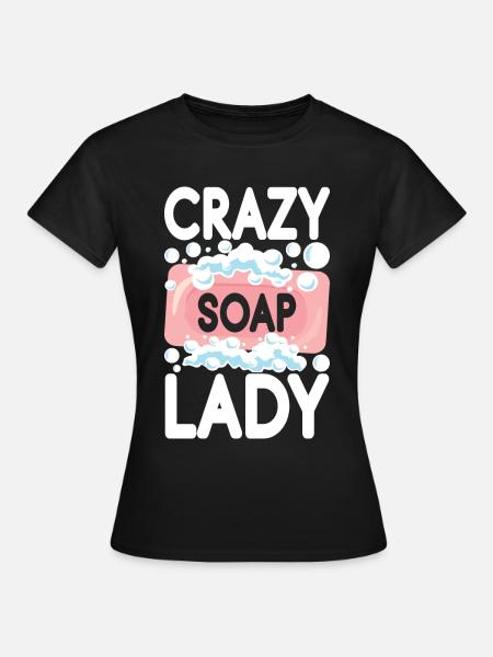 Seifenmacher Seife Machen - Frauen T-Shirt - Schwarz
