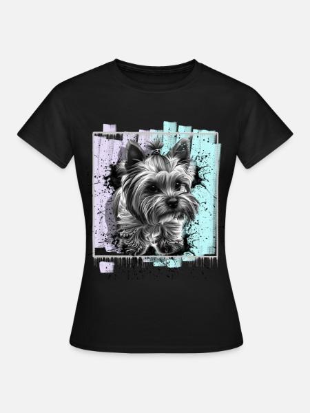 Yorkshire Terrier - Frauen T-Shirt - Schwarz